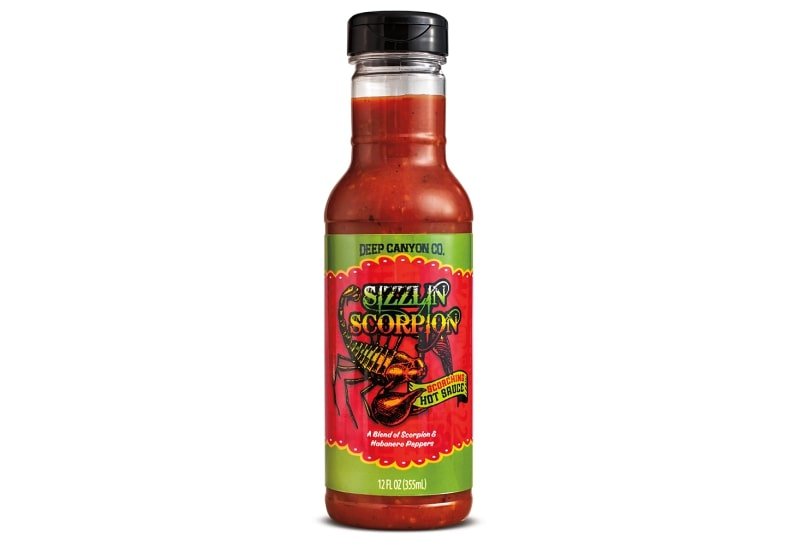 Deep Canyon Co. Sizzlin’ Scorpion Scorching Hot Sauce